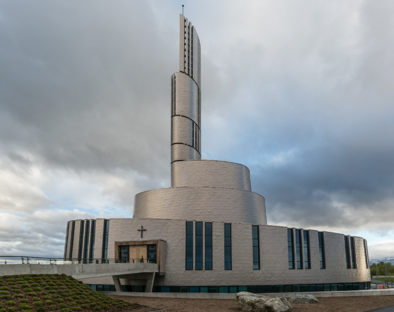 Northern Lights Cathedral, Alta, Norway